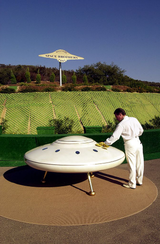 Unarius Academy of Science Expects Flying Saucers. Getty